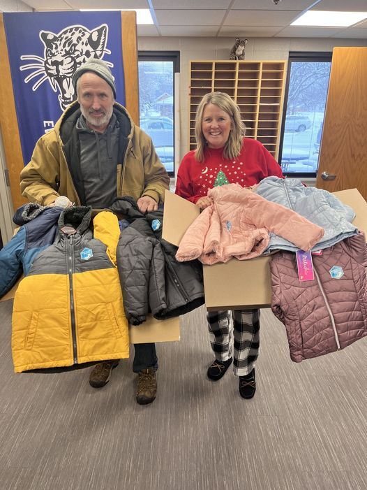 BELGRADE-BROKEN-ELROSA ELEMENTARY SCHOOL: The BBE Elementary School would like to thank the Knights of Columbus for their donation of winter coats and to the Bonanza Valley State Bank and River of Life church for their donation of hats and mittens. BELGRADE-BROKEN-ELROSA ELEMENTARY SCHOOL: The BBE Elementary School would like to thank the Knights of Columbus for their donation of winter coats and to the Bonanza Valley State Bank and River of Life church for their donation of hats and mittens.