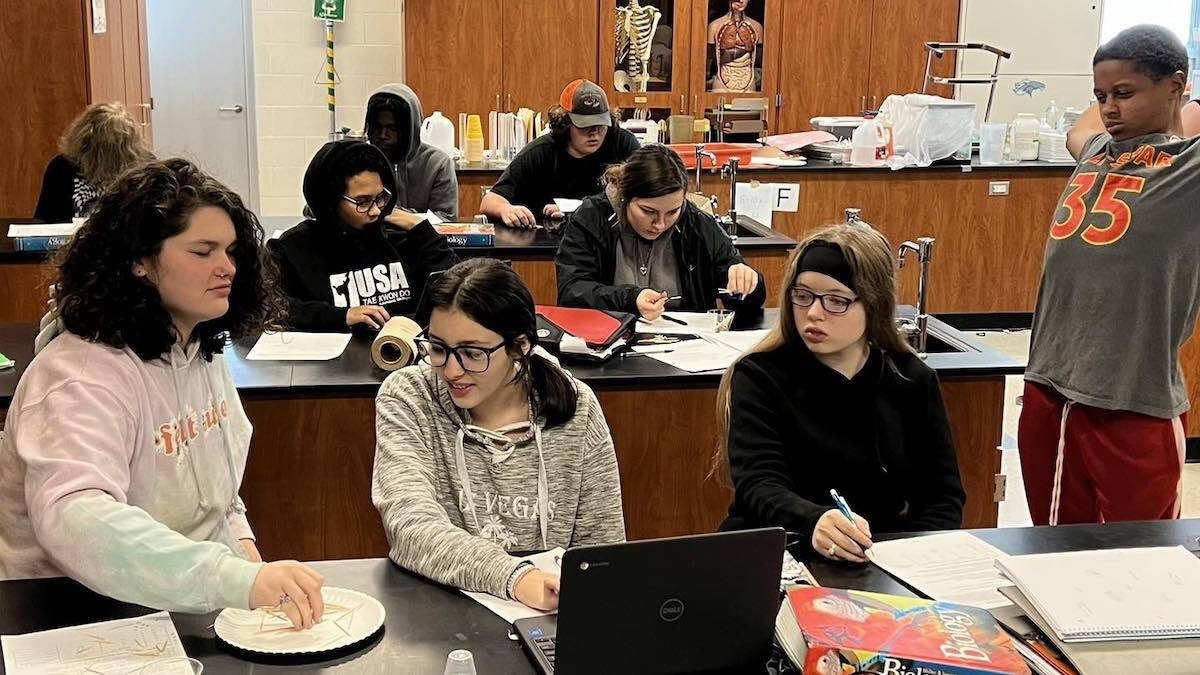 ‘We have some test scores that need some work,’ says Principal Wilke of Comstock Middle School students