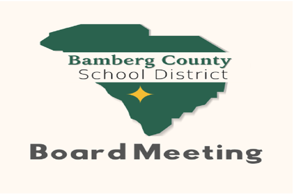 Bamberg School District One: Location Change for Bamberg County School Board Meeting Bamberg School District One: Location Change for Bamberg County School Board Meeting