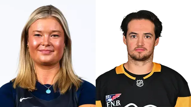 Grace McNamara and Connor Clifton