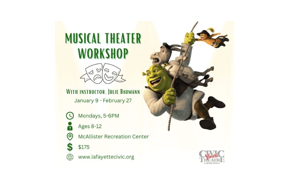 MRC is partnering with Civic Theatre of Greater Lafayette!