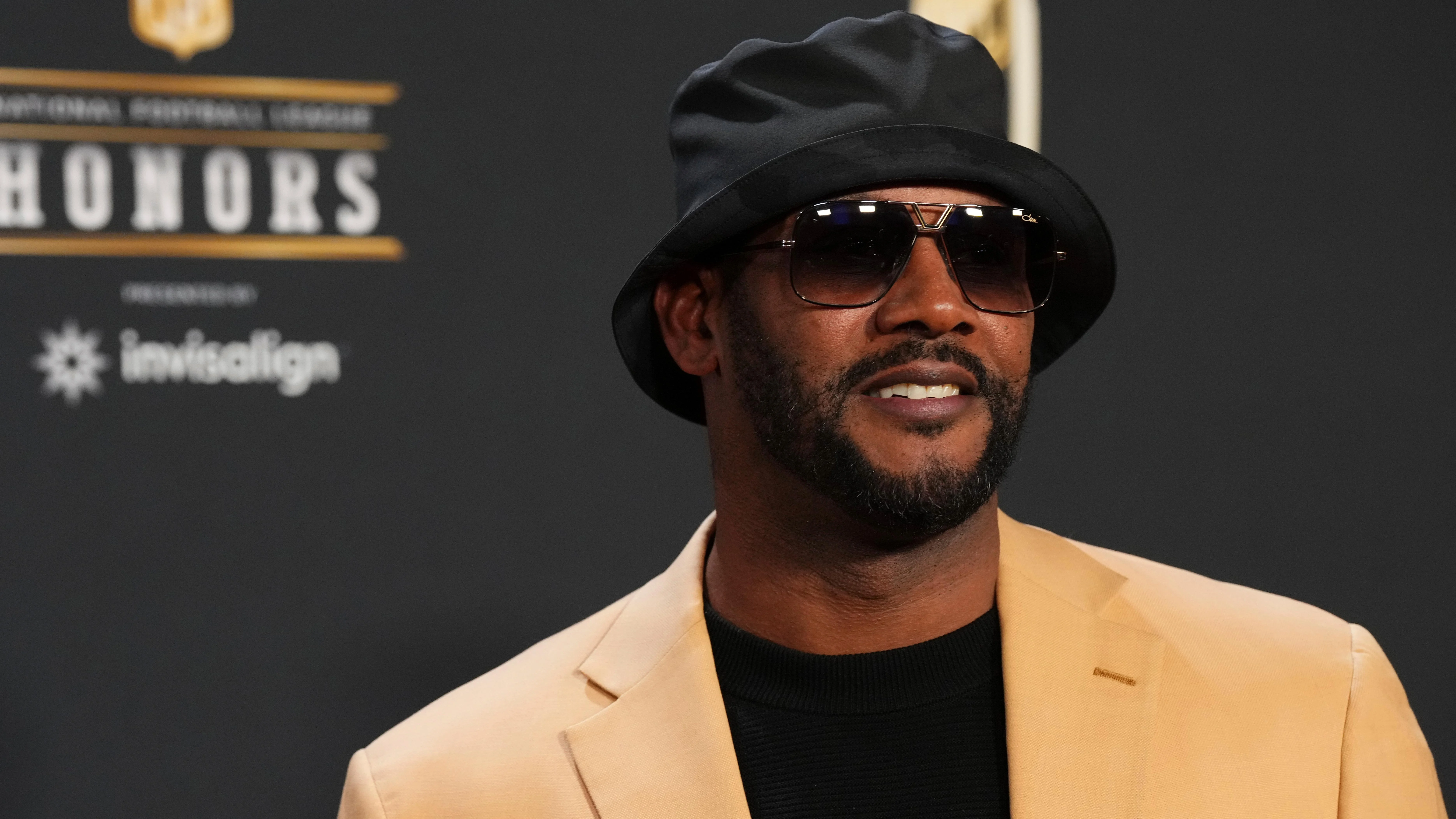 Ty Law poses for a photo on the red carpet during NFL Honors, Thursday, Feb. 9, 2023, in Phoenix, Ariz. (Cooper Neill via AP) - ASSOCIATED PRESS