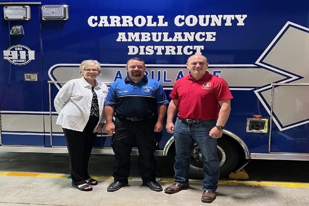 Carroll County Ambulance District Emergency – Had a Great Visit With Our Elected Officials Today Carroll County Ambulance District Emergency – Had a Great Visit With Our Elected Officials Today