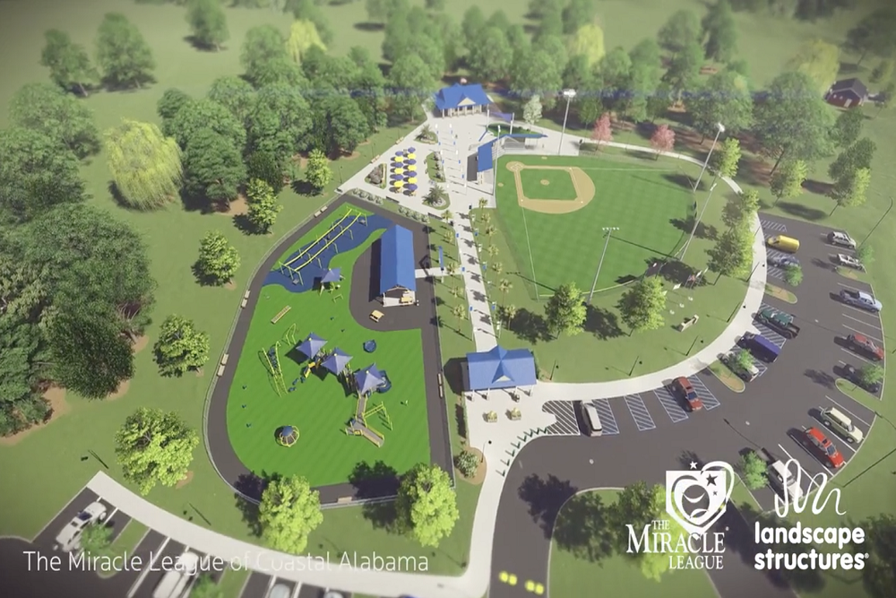 The Wharf Donates k to Miracle League of Coastal Alabama