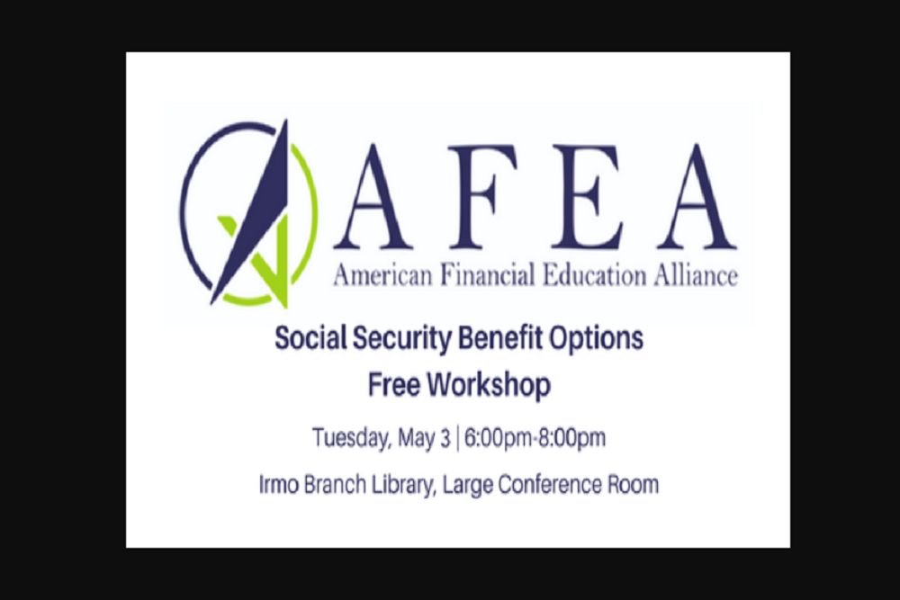 AFEA Social Security Benefit Options – Free Workshop