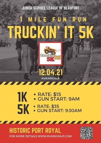Beaufort Reg. Chamber of Commerce & Visitors Center: Truckin’ It! 5K Race hosted by JSLB Beaufort Reg. Chamber of Commerce & Visitors Center: Truckin’ It! 5K Race hosted by JSLB