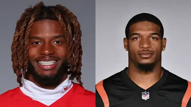 Kristian Fulton and Ja%27Marr Chase - Kristian Fulton and Ja%27Marr Chase -