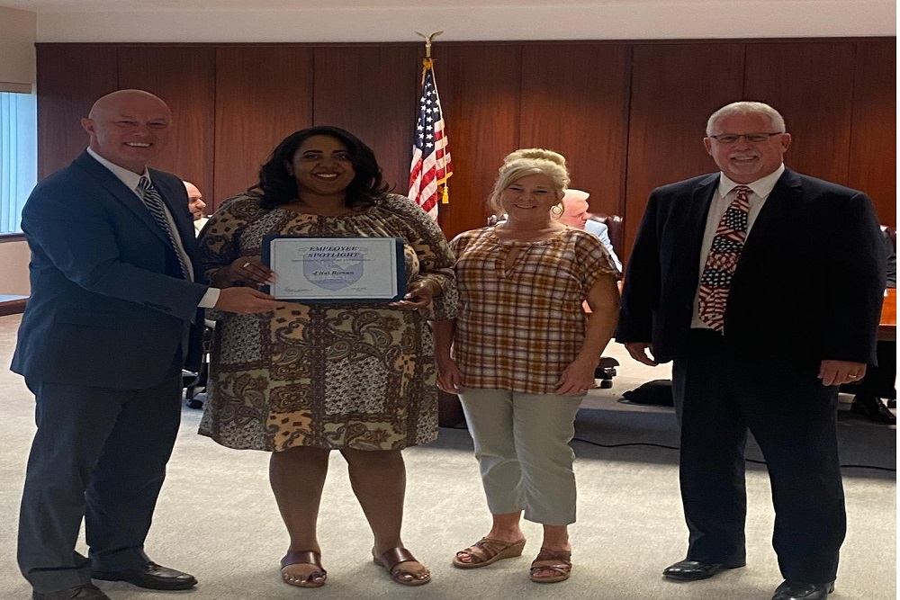 Congratulations to our monthly spotlight employee J’Nai Roman