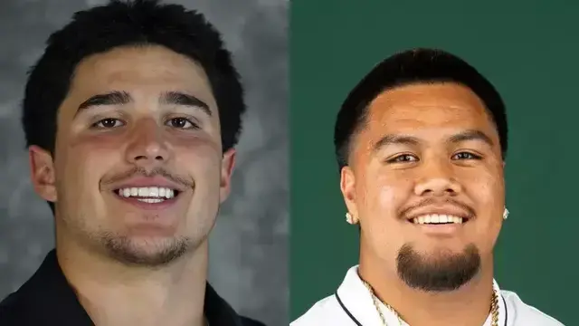 Antonio Vakameilalo and Jackson Cahoon Antonio Vakameilalo and Jackson Cahoon