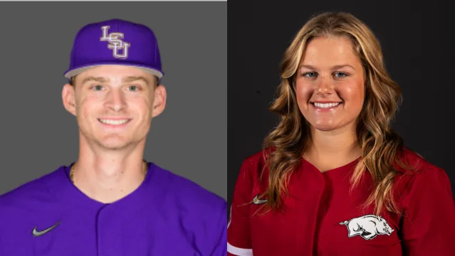 Which former SW Louisiana News area high school standouts will be in action on Friday, May 23?