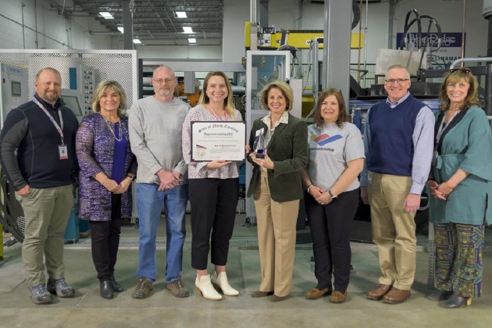 Blue Ridge Apprenticeship Program Earns State Honor