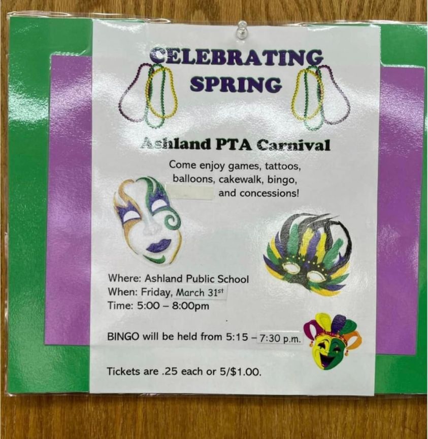 Ashland Public School: Spring Carnival
