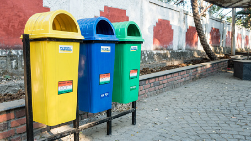 Recycling Pick-up B Week on March 28