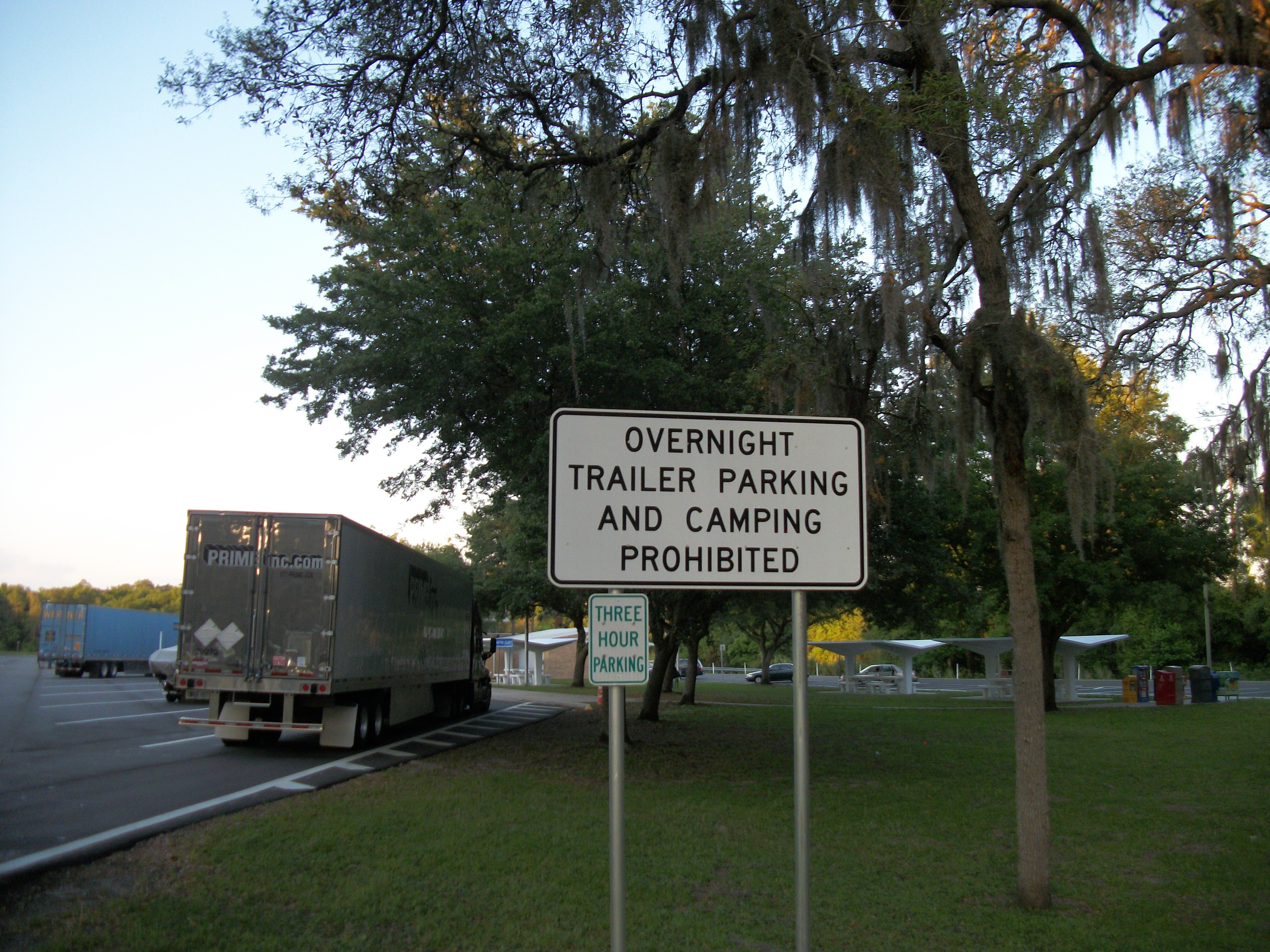 Overnight Parking ordinance in effect on Jan 1