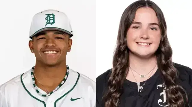 Which former South Broward News area high school standouts will be in action on Sunday, April 6?