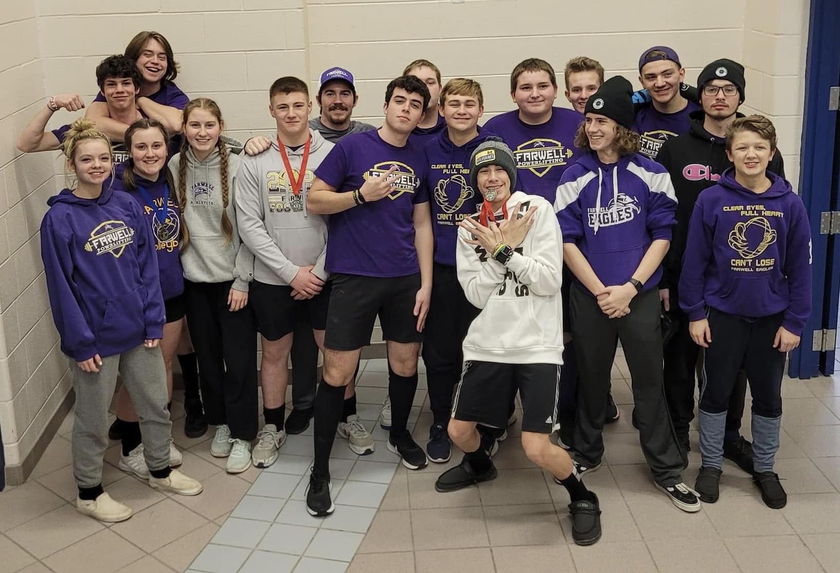 Farwell Powerlifting Team