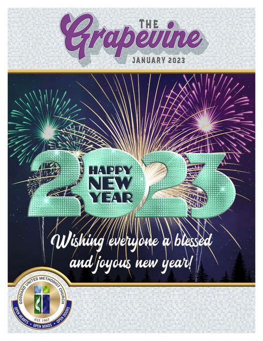 GODDARD UNITED METHODIST CHURCH: Goddard Grapevine January 2023