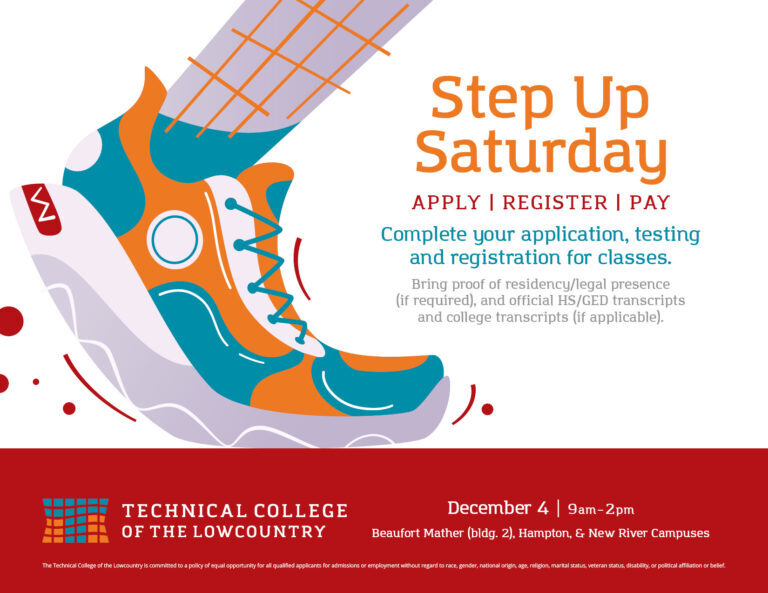 Technical College of the Lowcountry: TCL To Host Saturday Enrollment Fair