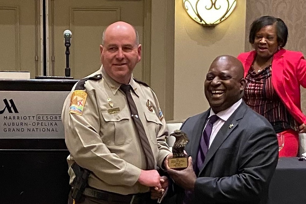 Cherokee County Sheriff Jeff Shaver Awarded “Sheriff of the Year”