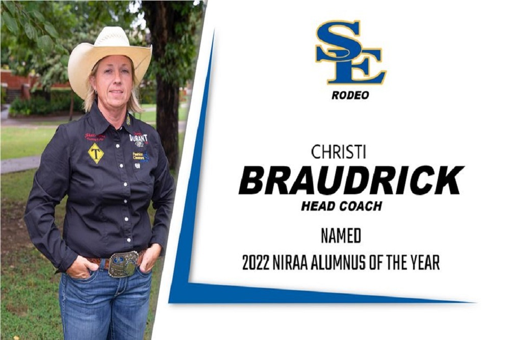 Southeastern Oklahoma State University Braudrick Earns NIRAA Alumnus of the Year Honor