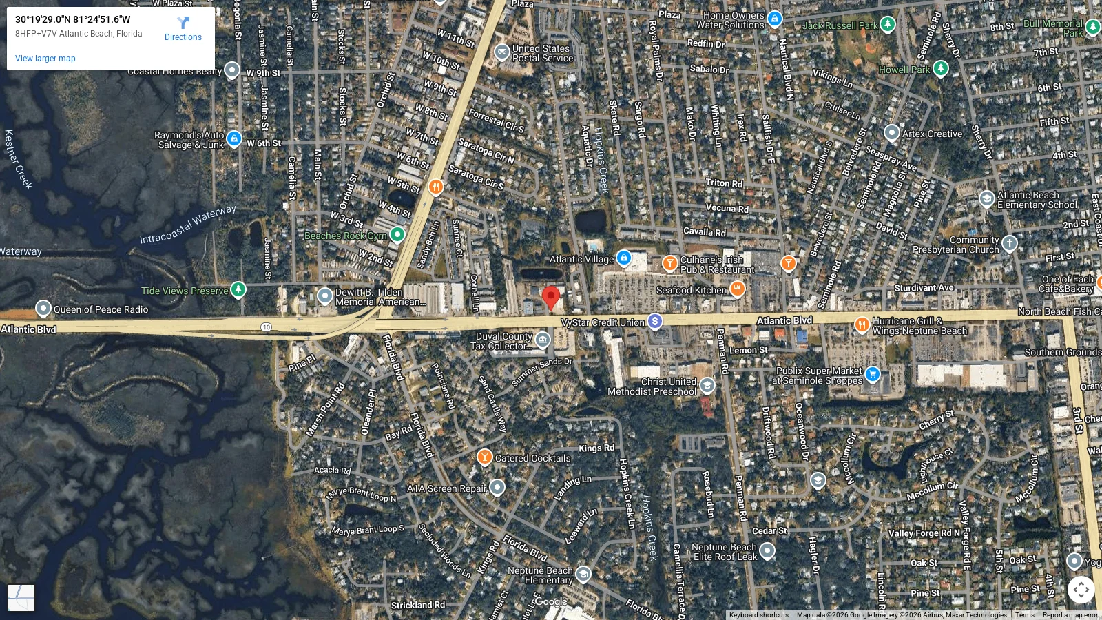Fleet Landing in Atlantic Beach, Florida owned by Naval Continuing Care Retirement Foundation and Polaris Endeavors