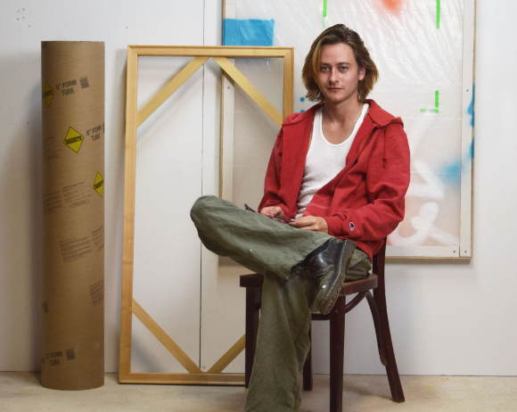Innovative artist shines as MOCA Student Artist-in-Residence Innovative artist shines as MOCA Student Artist-in-Residence