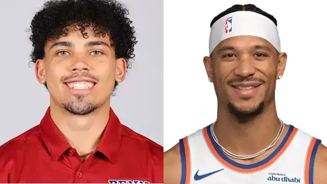 Sam Smith and Josh Hart Sam Smith and Josh Hart