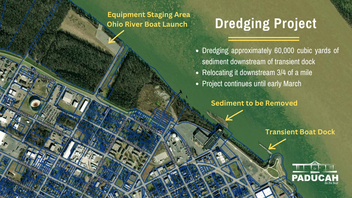 Hydraulic Dredging of Sediment Downstream of Boat Dock