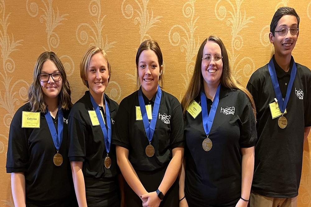 Caddo Kiowa Technology Center Biomed Students Place 1st at Anatomage Tournament