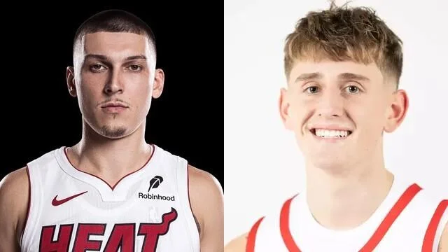 Tyler Herro and Nic Smith