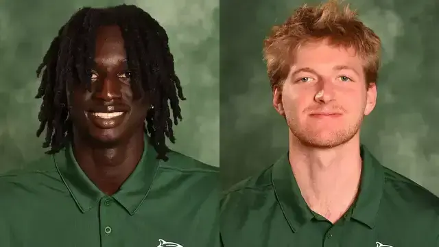 Deng Garang and Nate Fouts - 