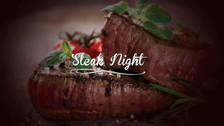 Steak Night at the Waterhole Saloon! on Jan 26
