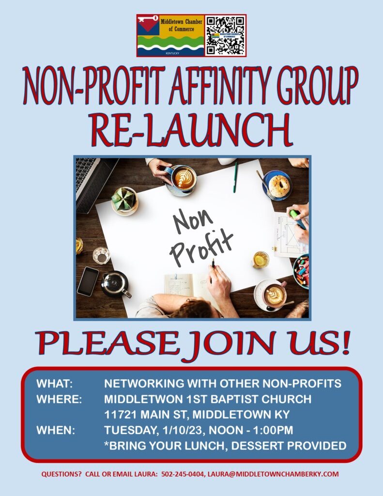 Non-Profit Affinity Group on Jan.10 Non-Profit Affinity Group on Jan.10
