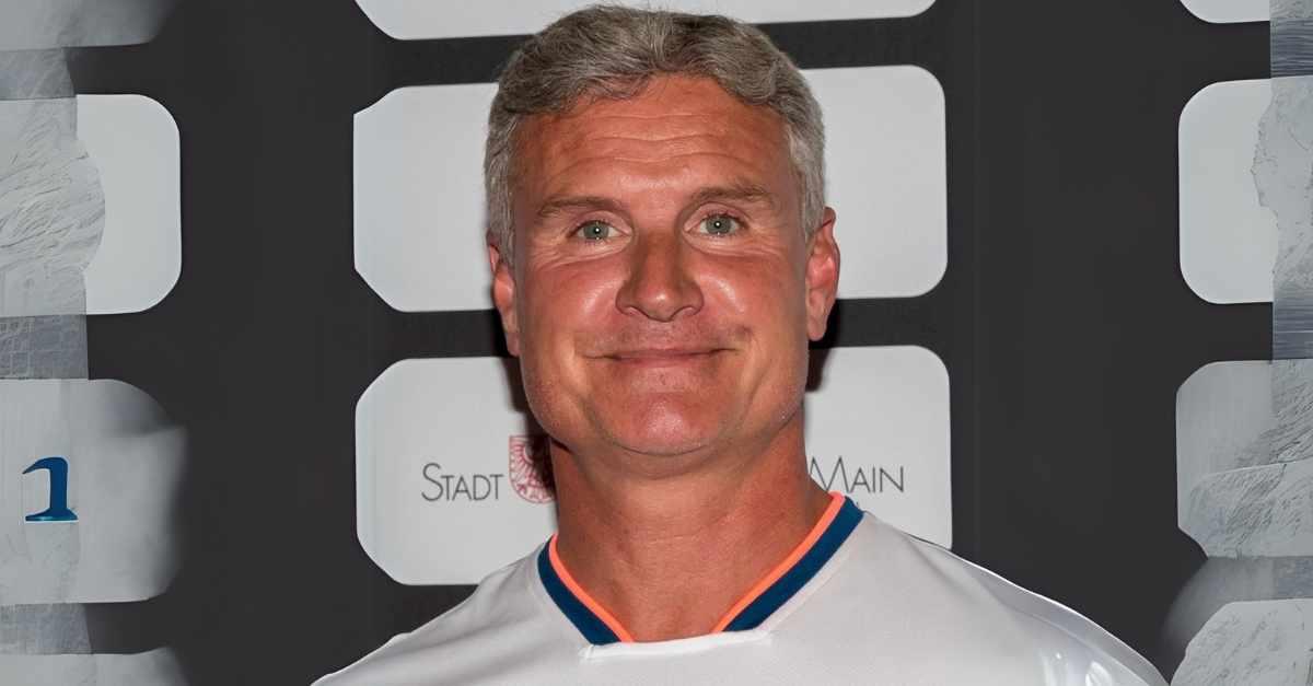 David Coulthard former Formula One driver