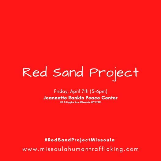 Missoula Human Trafficking Task Force: Red Sand Project