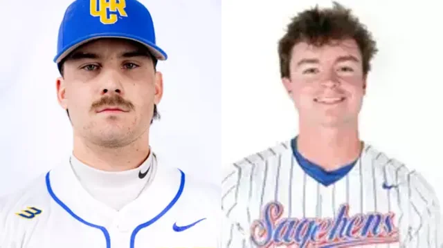 Which former San Mateo Sun area high school standouts will be in action on Friday, April 25?