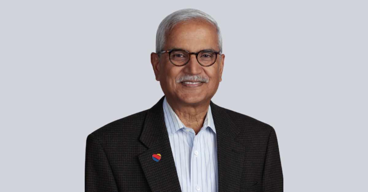 Rakesh Gangwal Southwest Airlines Chair of the Board