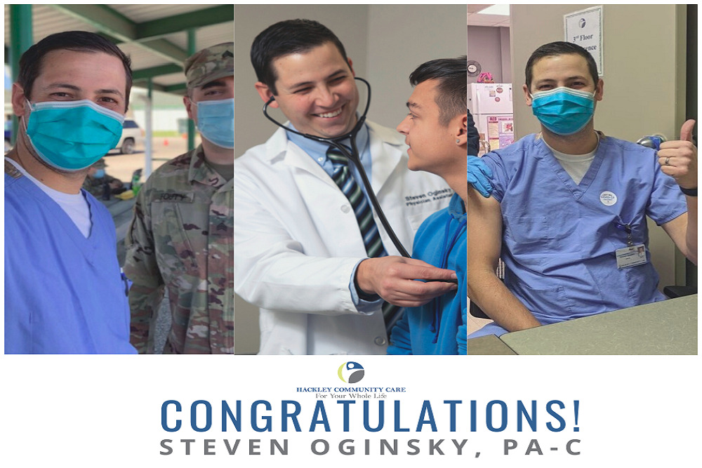 Congratulations to Steven Oginsky, PA-C receive a Public Health Hero award in 2022! Congratulations to Steven Oginsky, PA-C receive a Public Health Hero award in 2022!
