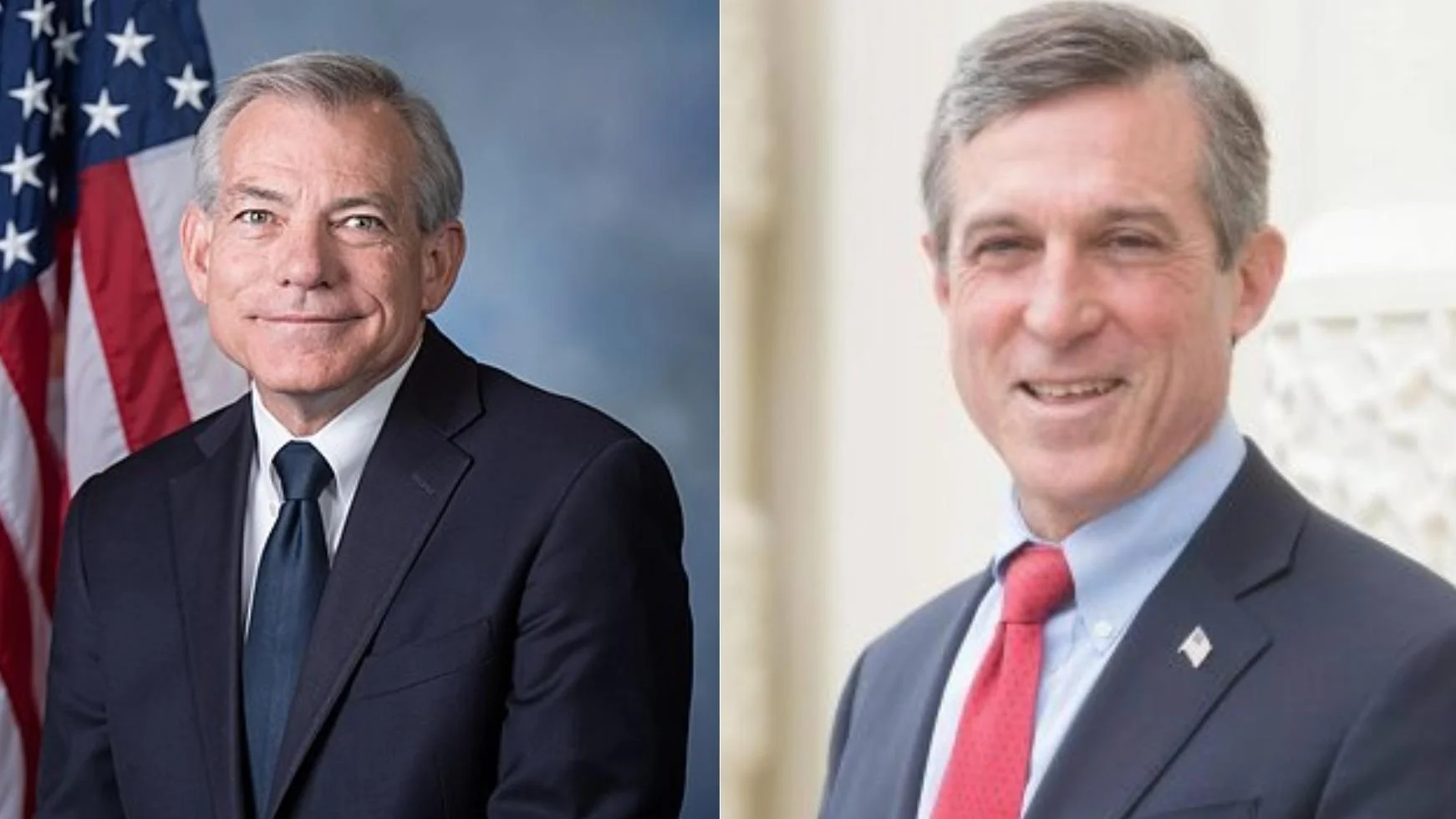 U.S. Representative JEC Chairman David Schweikert (left), and Delaware Governor John Carney (right) - https://governor.delaware.gov