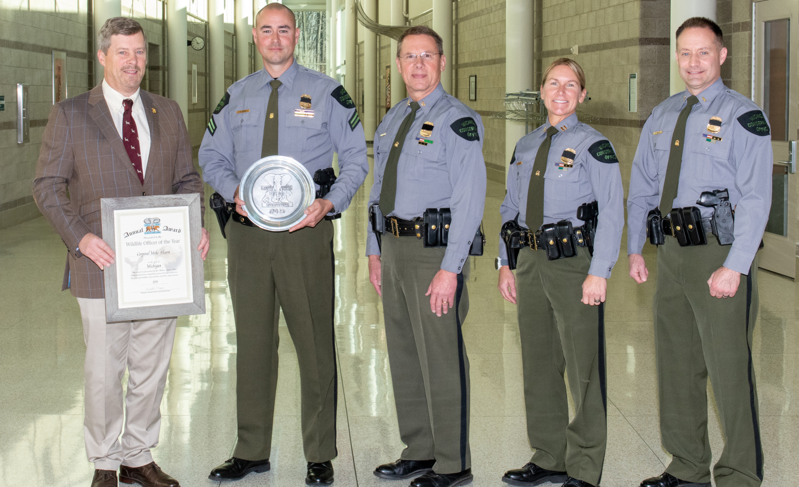 Department of Natural Resources names Wildlife Officer of the Year: ‘A consistent, impressive case record in all natural resource topics’ Department of Natural Resources names Wildlife Officer of the Year: ‘A consistent, impressive case record in all natural resource topics’