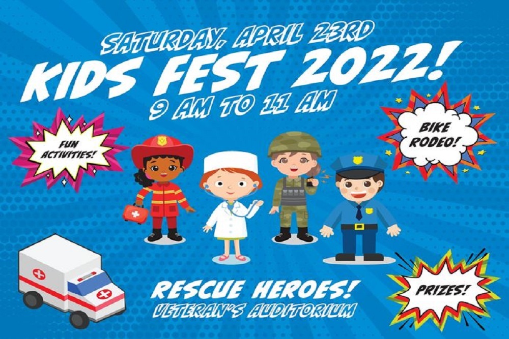 KIDS FEST 2022 will be on Saturday, April 23rd