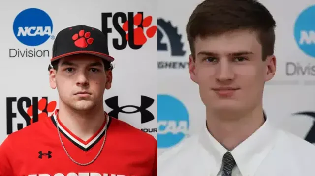 Which former Altoona Times area high school standouts will be in action on Sunday, April 13?