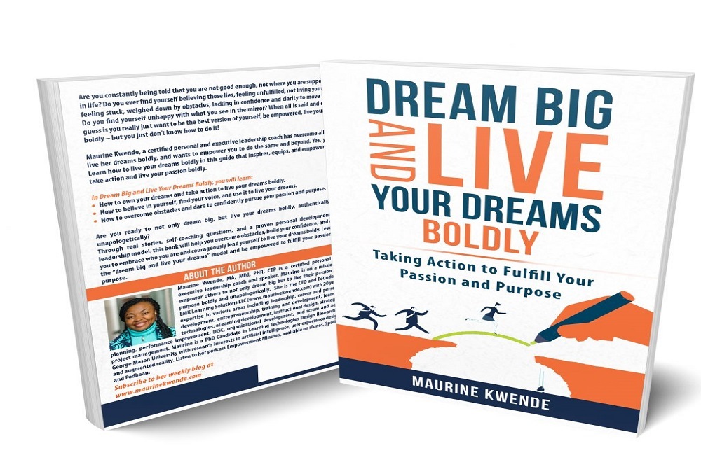 New Book “Dream Big and Live Your Dreams Boldly”