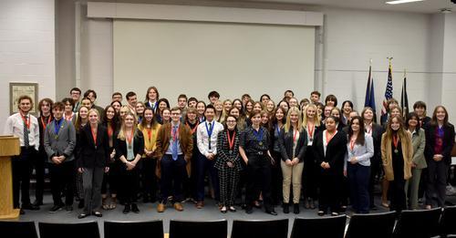 Penn State DuBois recently played host to the Pennsylvania DECA district one annual conference, with students competing for the chance to advance on to the state level competition