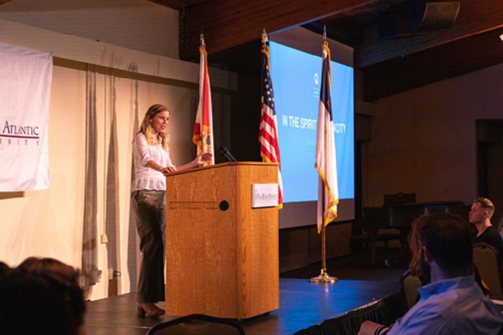 PALM BEACH ATLANTIC UNIVERSITY: Diligent Students’ Q Union Speeches Spur Conversations on Tough Topics