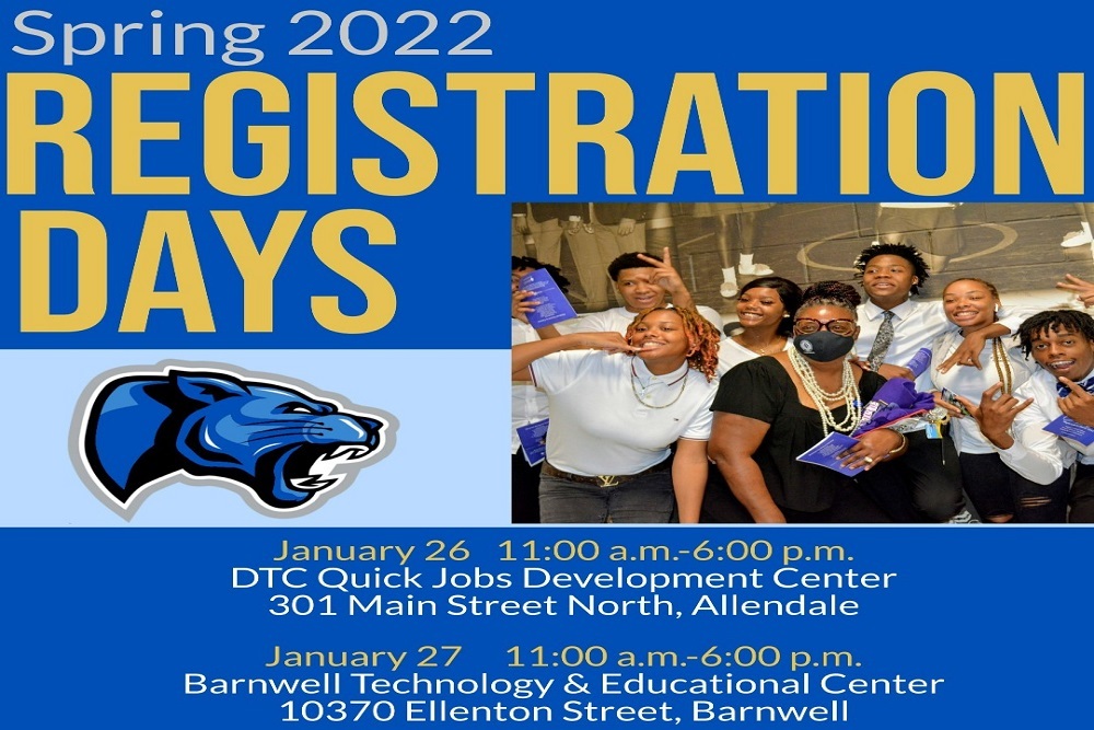 Denmark Technical College: Registration Days