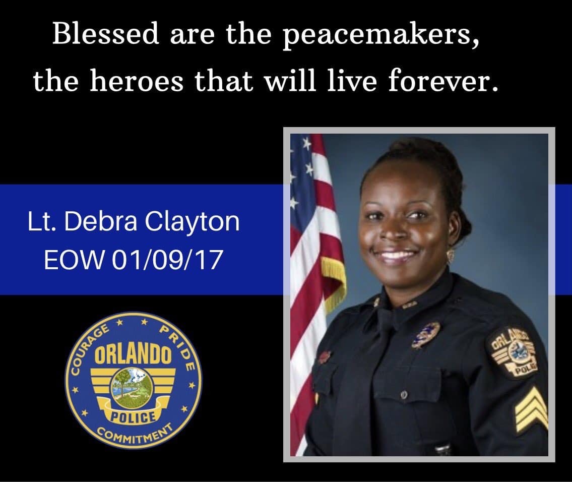 #NeverForget Lt. Debra Clayton