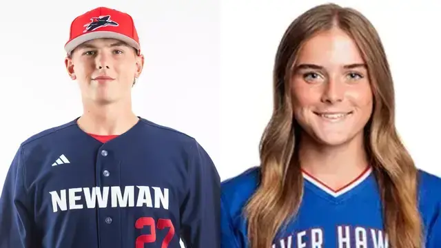 Caden Poor and Caroline Calkins