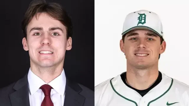 Which former North Fulton Today area high school standouts will be in action on Sunday, April 20?