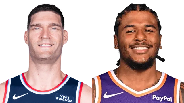 Jalen Green and Brook Lopez Jalen Green and Brook Lopez